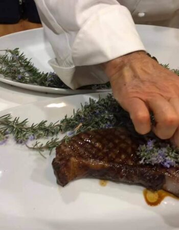 Table side entertainment with ​Executive Chef