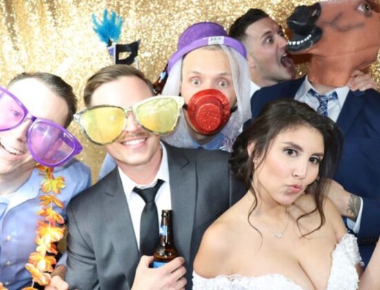 Flashing Lights Photobooth